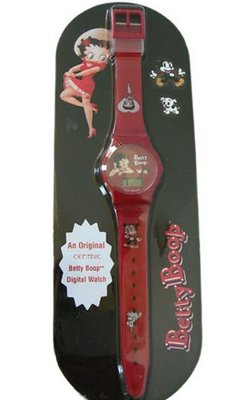 Betty Boop Casual Digital - Betty Digital Red Jelly