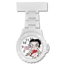 Betty Boop White Photo Dial Girls Nurses Fob BTY01/D