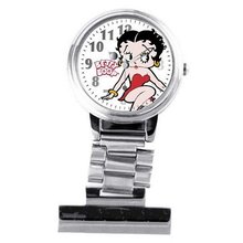 Betty Boop White Photo Dial Girls Nurses Fob BTY018A