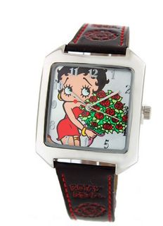 Betty Boop Womes Leather Strap #BB-W344A