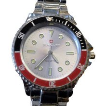 Biancchi Designer Dress Silver Bracelet with Silver Face & Silver Accents