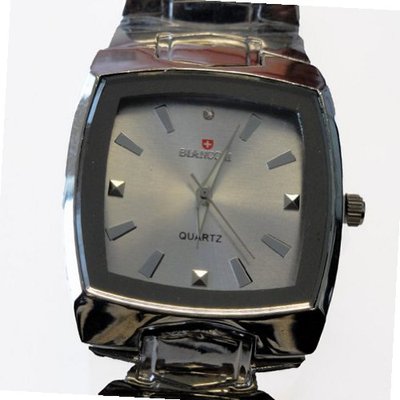 Biancchi Designer Dress Silver Bracelet with Silver Face & Silver Accents