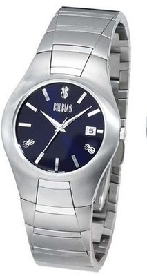 Bill Blass Aero Contour Stainless Steel Blue Dial 40445