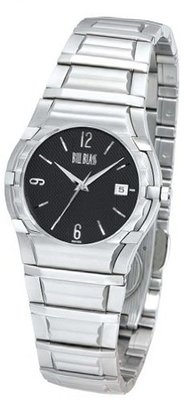 Bill Blass The Chairman Stainless Steel Black Dial 40397