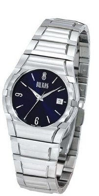 Bill Blass The Chairman Stainless Steel Blue Dial 40398