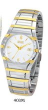 Bill Blass The Chairman Two Tone Silver Dial 40395
