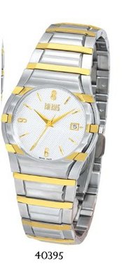 Bill Blass The Chairman Two Tone Silver Dial 40395
