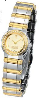 Bill Blass Whispers Ladies Diamond Bracelet 18K Gold Two-Tone 40755