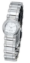 Bill Blass Whispers Ladies Diamond Bracelet White Dial 40752