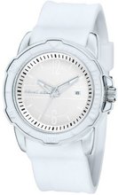 Black Dice Vibe BD-065-04 White Silicone Quartz with White Dial