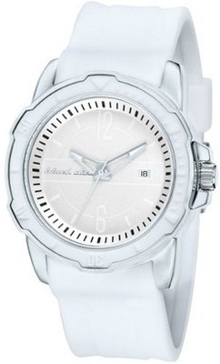 Black Dice Vibe BD-065-04 White Silicone Quartz with White Dial