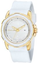 Black Dice Vibe BD-065-05 White Silicone Quartz with White Dial