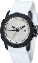 Black Dice Vibe BD-065-06 White Silicone Quartz with White Dial