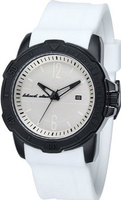 Black Dice Vibe BD-065-06 White Silicone Quartz with White Dial