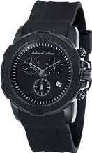 Black Dice Vibe BD-066-02 Black Silicone Quartz with Black Dial