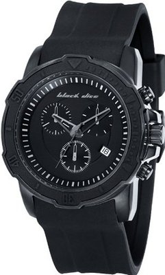 Black Dice Vibe BD-066-02 Black Silicone Quartz with Black Dial