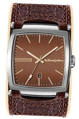 Flow in Brown Leather