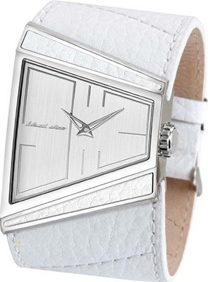 Hustle with White Band and Silver Case