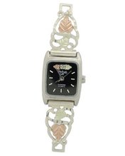 Black Hills Gold Analog Black Dial Ladies Silver 9-WB81-GS