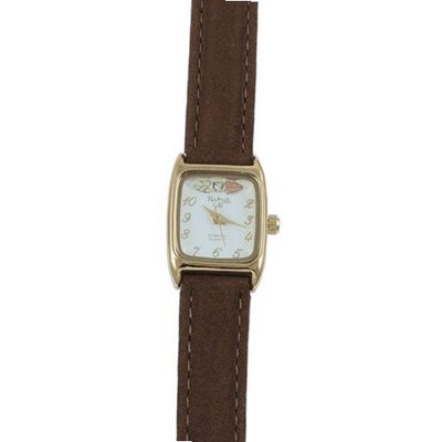 Black Hills Gold Analog White Dial Ladies Gold 9-WB122