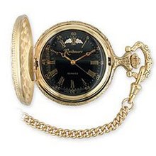 Mt Rushmore Design on Case Black Hills Gold Black Face Pocket