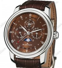 Blancpain Le Brassus Perpetual calendar GMT Havanna