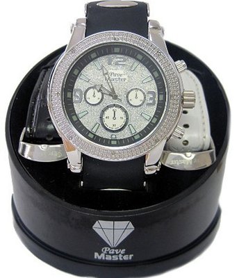 Pave Master 8 GENUINE DIAMONDS HipHop Bling boxed set