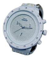 Pave Master Classy 3D Bezel HipHop All White Bling