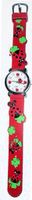 3D Ladybugs Kid's Rubber Red Band