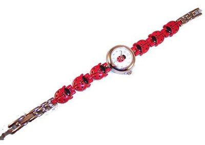 Flexible Ladybug Geneva Quartz