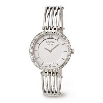 3230-01 Ladies Boccia Titanium with Swarovski Crystals