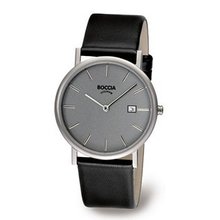 3547-01 Boccia Titanium , Grey Dial