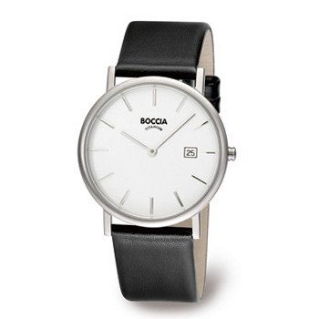 3547-02 Boccia Titanium , White Dial