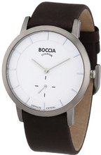 Boccia B3540-01 Titanium Brown Leather