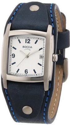 Boccia Quartz 3197-03 with Leather Strap