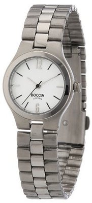 Boccia 3082-01 Ladies with Metal Strap