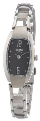 Boccia B3103-04 Ladies Titanium Black Dial
