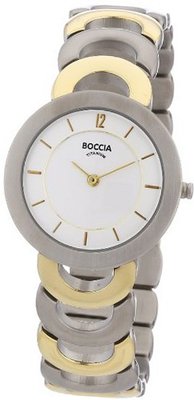Boccia B3132-04 Ladies Titanium Two Tone Bracelet