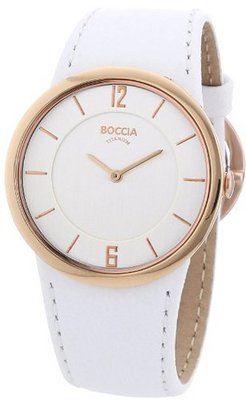 Boccia B3161-02 Ladies Titanium IPG White