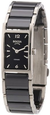 Boccia B3201-02 Ladies Titanium and Ceramic Bracelet