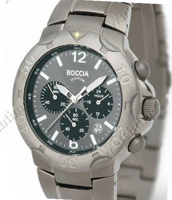 boccia Titanium Sport Titanium Herren Chronograph