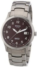 uboccia Boccia Quartz 3530-08 with Metal Strap 