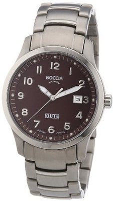 uboccia Boccia Quartz 3530-08 with Metal Strap 