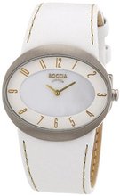 uboccia Boccia Quartz Trend 3165-09 with Leather Strap 