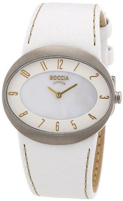 uboccia Boccia Quartz Trend 3165-09 with Leather Strap 