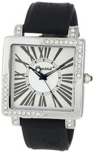 Bombshell BS1052BS Lauren Trendy Black Silicone Strap Crystal Case