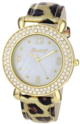 Bombshell BSS20102G Dakota Elegant Goldtone Interchangeable Bezel & Strap Set