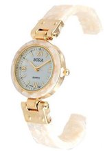 Bora Ivory and Gold-tone Bangle Cuff