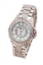 Bora Silver-tone Crystals Sparkling Fashion