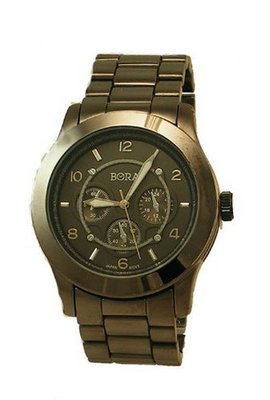 Borar Oversized Black Fashion Metal